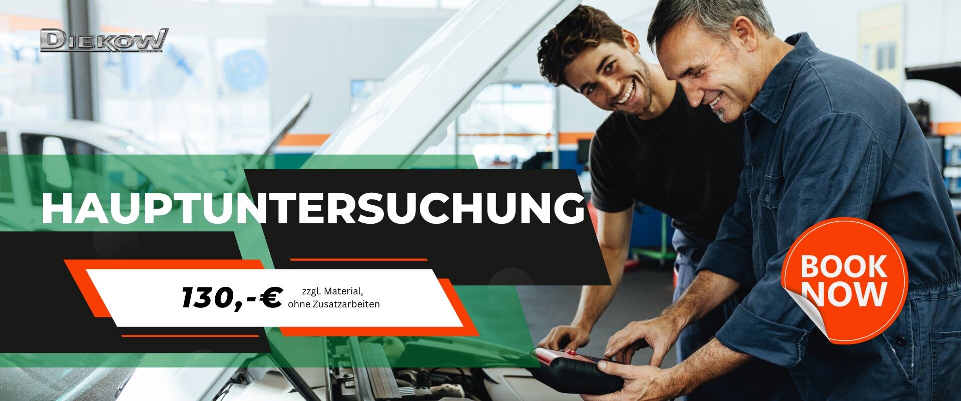 Hauptuntersuchung Autohaus Diekow TÜV 2025