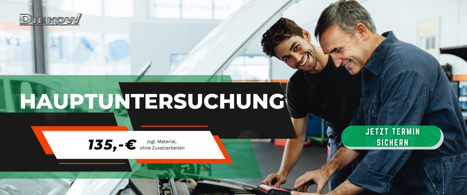 Hauptuntersuchung Autohaus Diekow TÜV 2026