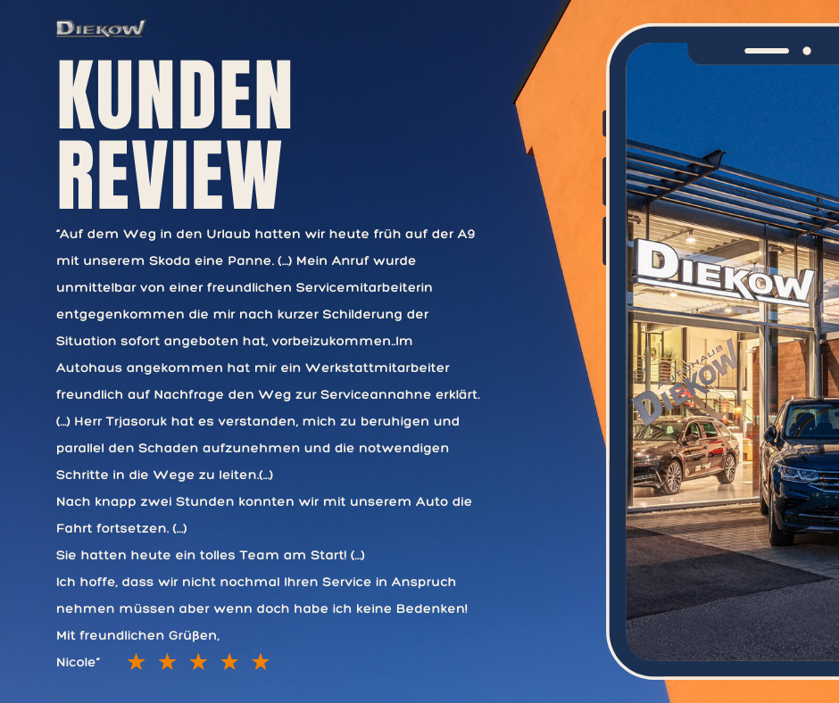 Autohaus Diekow Kunden Review
